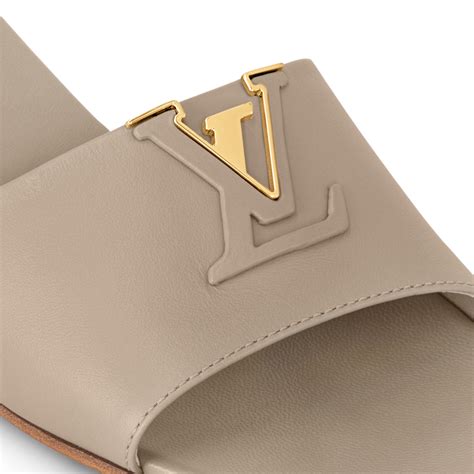 lv capri|LV Capri Flat Mule .